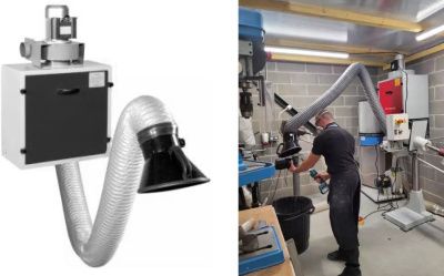 Установка для вытяжки сварочного дыма Dekar WFE-1400