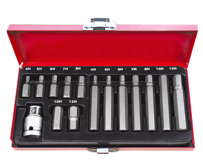 T33270 Набор бит 1/2", 15 предметов T33270 Набор бит 1/2", 15 предметов