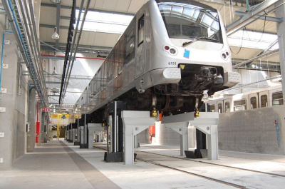 Стационарный подпольный домкрат IME Autolift Стационарный подпольный домкрат IME Autolift