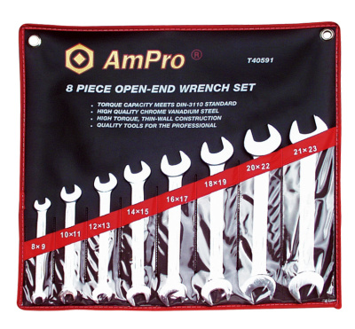 T40592 Набор ключей рожковых,12 предметов(6-32мм)