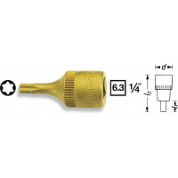 Головка 1/4" со вставкой TORX T-25 HAZET 8502-T25